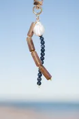 Beaded Ember Bag Charm