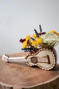 Honky Tonk Ceramic Guitar Planter
