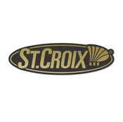 12" St Croix Black Carpet Decal