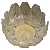 Amber Graniglia Murano Flush Mount —  Fabio Ltd
