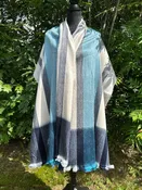 Cloudy Skies Woven Shawl