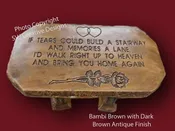 DOUBLE HEART TEARDROP BENCH