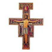10″ H San Damiano Crucifix (J5543)