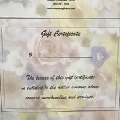 San Marin Flowers Gift Certificate