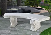 Curved Rope Bench