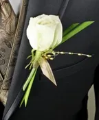 WHITE ROSE GLITTER