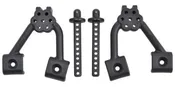 RPM 70642 Front Shock Hoops &amp;amp; Body Mounts SCX10
