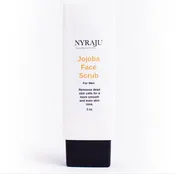 Jojoba Facial Scrub for African American Men