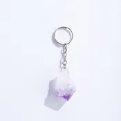 Amethyst Key Chain
