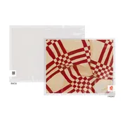 Red Quilt Wall Art Print