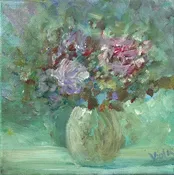 Art Print of the Month Snail Mail, Petals in the Mail Print Club — Debbie Viola Fine Art