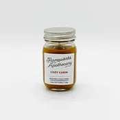 Cozy Cabin 1.5 oz Mini Mason Jar Soy Candle