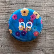 1.25" Button - No (Three Pack)