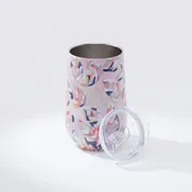 16oz Wine Tumbler - Peach Gems