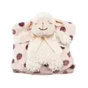Baby Blanket &amp;amp; Plush Sheep Set