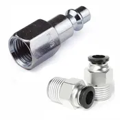 8mm to 1/4" Female NPT Fitting Set