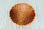 15" Cherry Bowl w/ Bee's Oil Finish