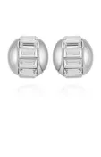 Baguette Crystal Stud Earrings