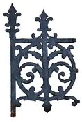 early victorian cast iron widows walk sections — Architectural Antiques