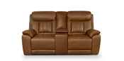 Power Loveseat w/ console | Bassett Furniture