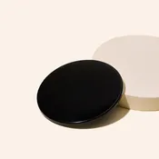 12oz Gloss Black Thin Metal Lid