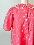1960’s Princess Pat Polka Dot Lined Organza Brunch Coat, Size: 12/14