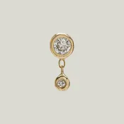 Bezel Stud with Diamond
