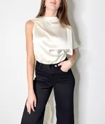 Angelina Top in Cream