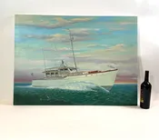 Fishing Oil on Canvas