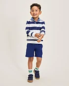 Boys Ripstop Performance Pull On Shorts - Club House - Blue