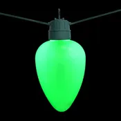 10" 15 LED Green Jumbo Bulb