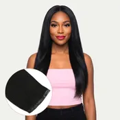 16" Jet Black Seamless Clip-ins (140g)