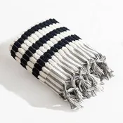 Terry Cotton Hand-loomed Turkish Hand Towels - Black