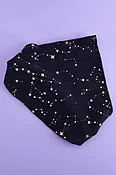Black Star Bandana Hair Scarf