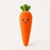Happy Carrot Plush — 45 cm
