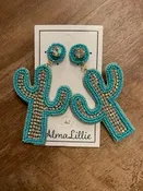 . Alma Lillie Cactus Earring