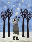 Lakadaisies Design "Catch A Falling Snowflake" Felted Wool Kit — The Stitching Well