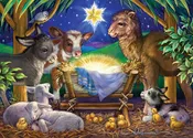 A Child is Born Christmas Card
