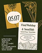 Flower Design Class and Sound Bath Experience — Anemone - Floral & Event Design