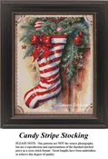 Candy Stripe Stocking, NS-546