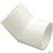 1.5 Inch Schedule 40 PVC 45 Degree Elbow - Slip x Slip - 417-015