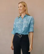 Bella Dahl Boyfriend Button Down