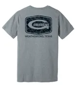Gibson's Logo T-Shirt - Athletic Heather - Duck Camo