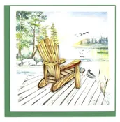 Adirondack Lake Greeting Card