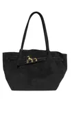 Faux Suede Shoulder Bag