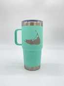 20oz Travel Mug - Nantucket Island Engraved
