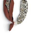 A Little Pearl, A Little Purr Bandana Necklace