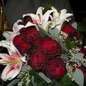 Elegant Evening Wedding Bouquet
