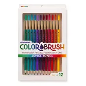 Colorbrush Watercolor Pencil & Paintbrush | Jewel Tone