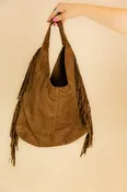 Misty Fringe Tote Bag